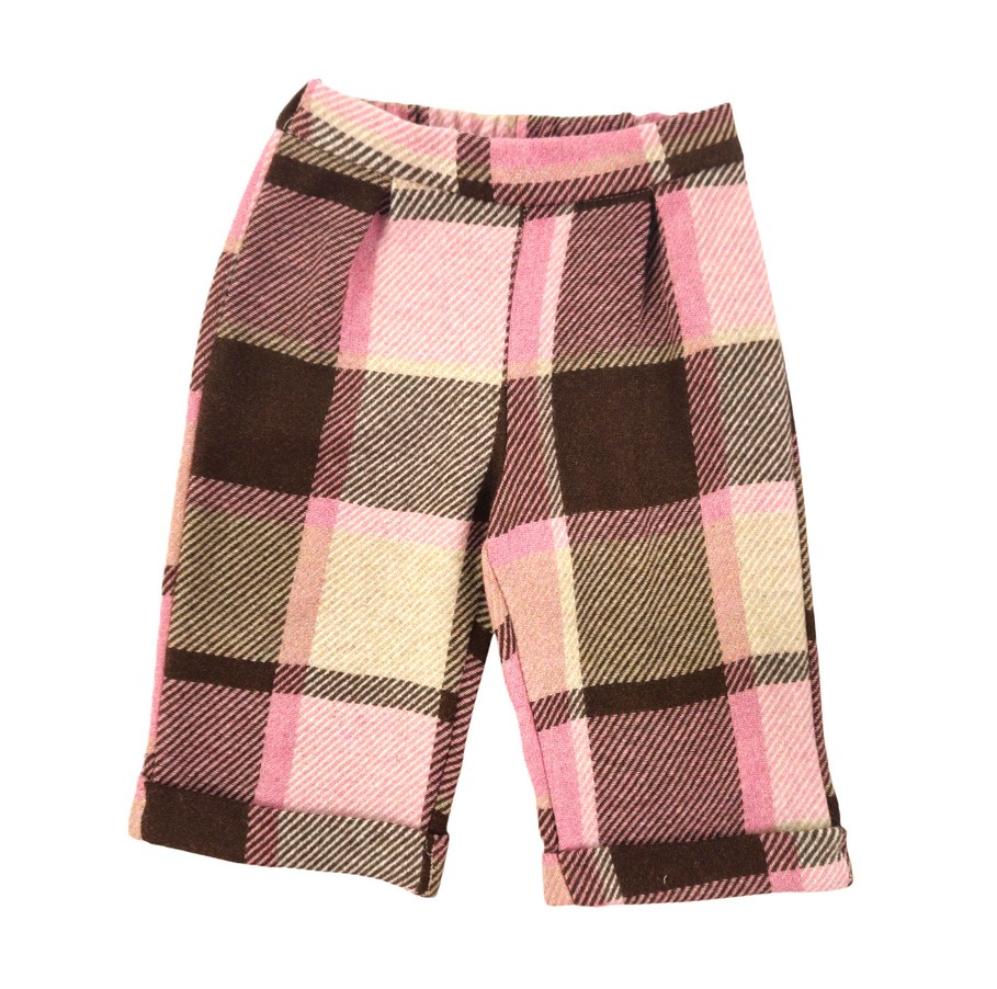 Pantaloni check 