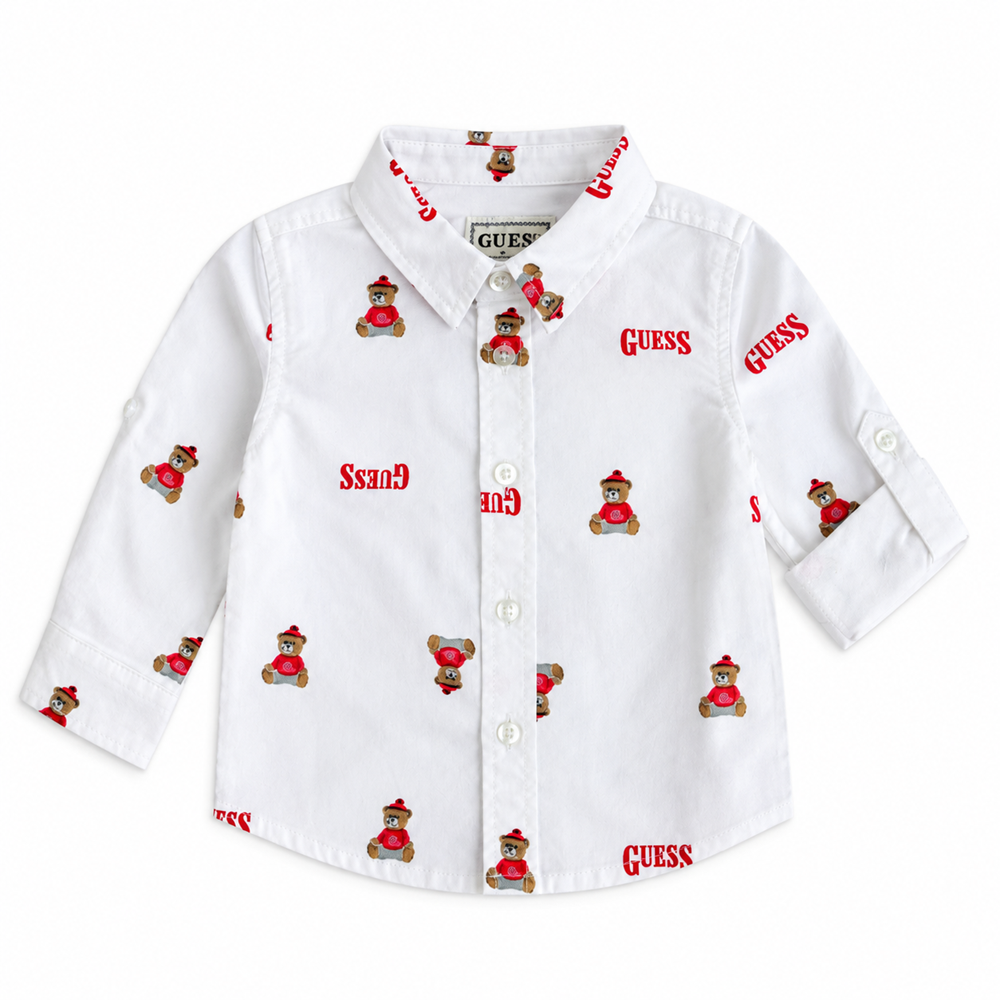 Camicia logo e teddy