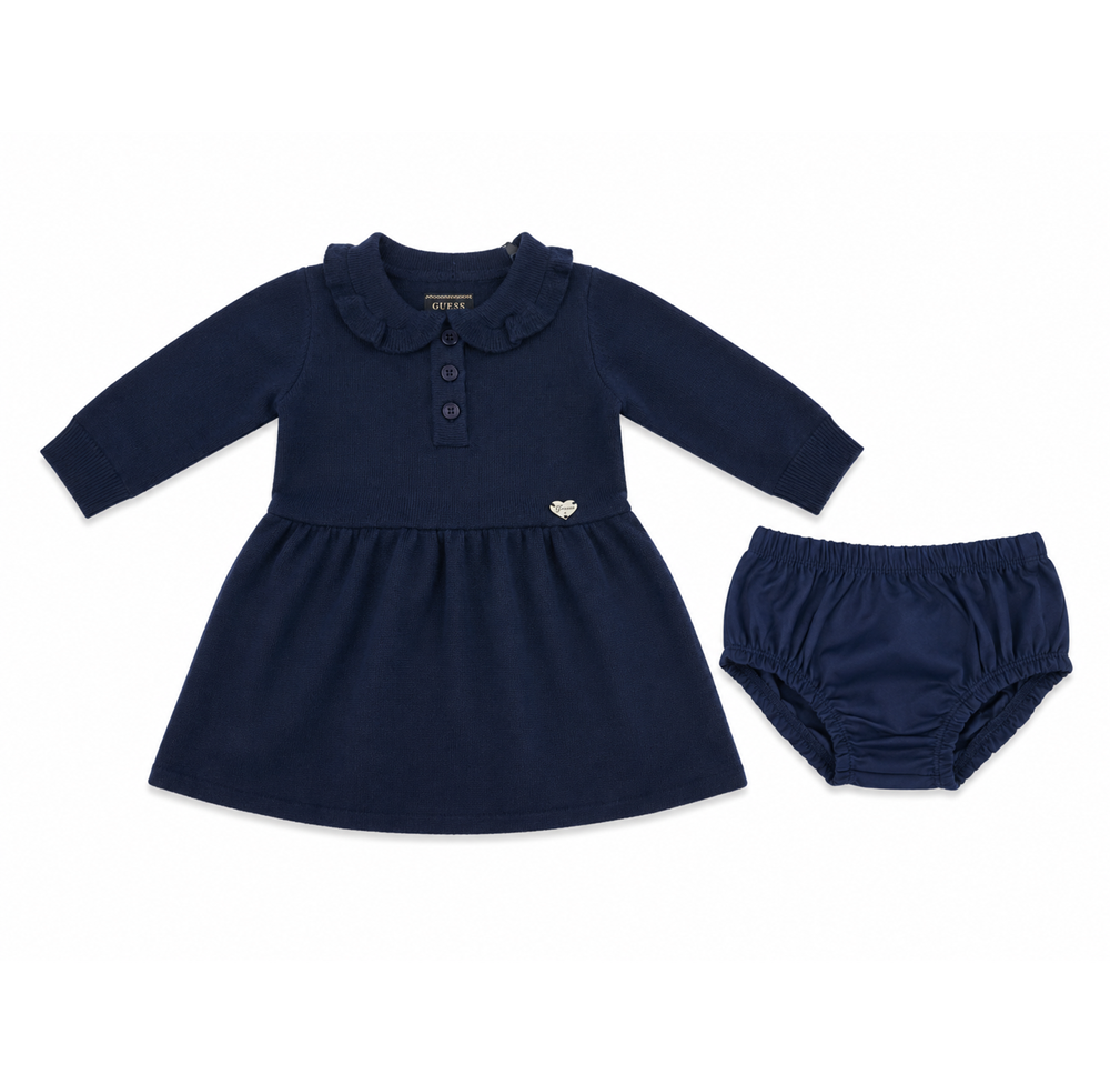 Vestito in maglia con coulotte