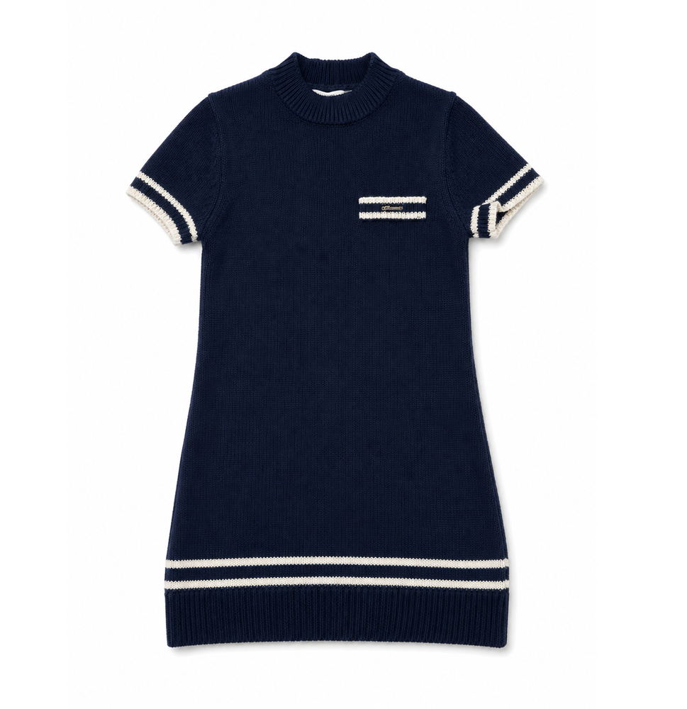 Vestito in maglia M/C