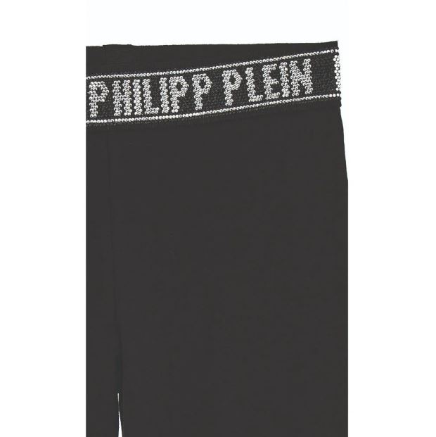 leggings logo strass