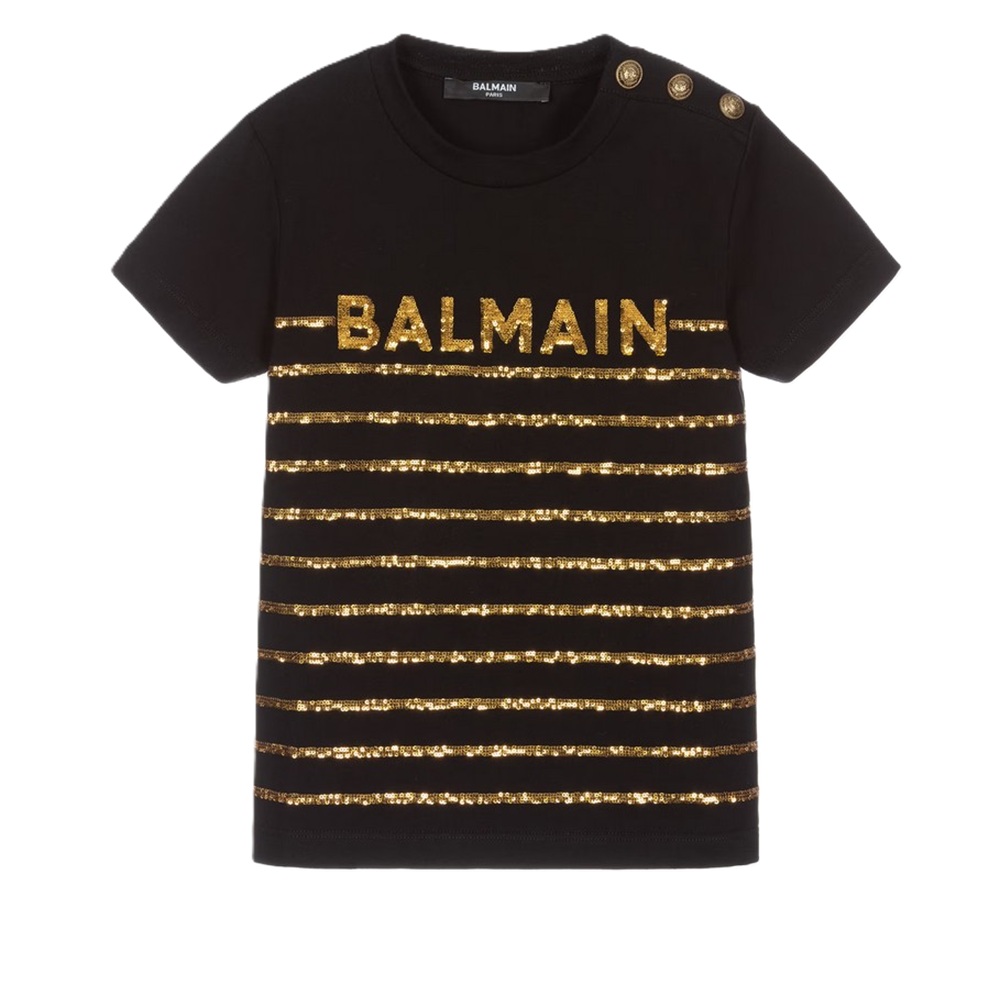 T-shirt M/C paillettes