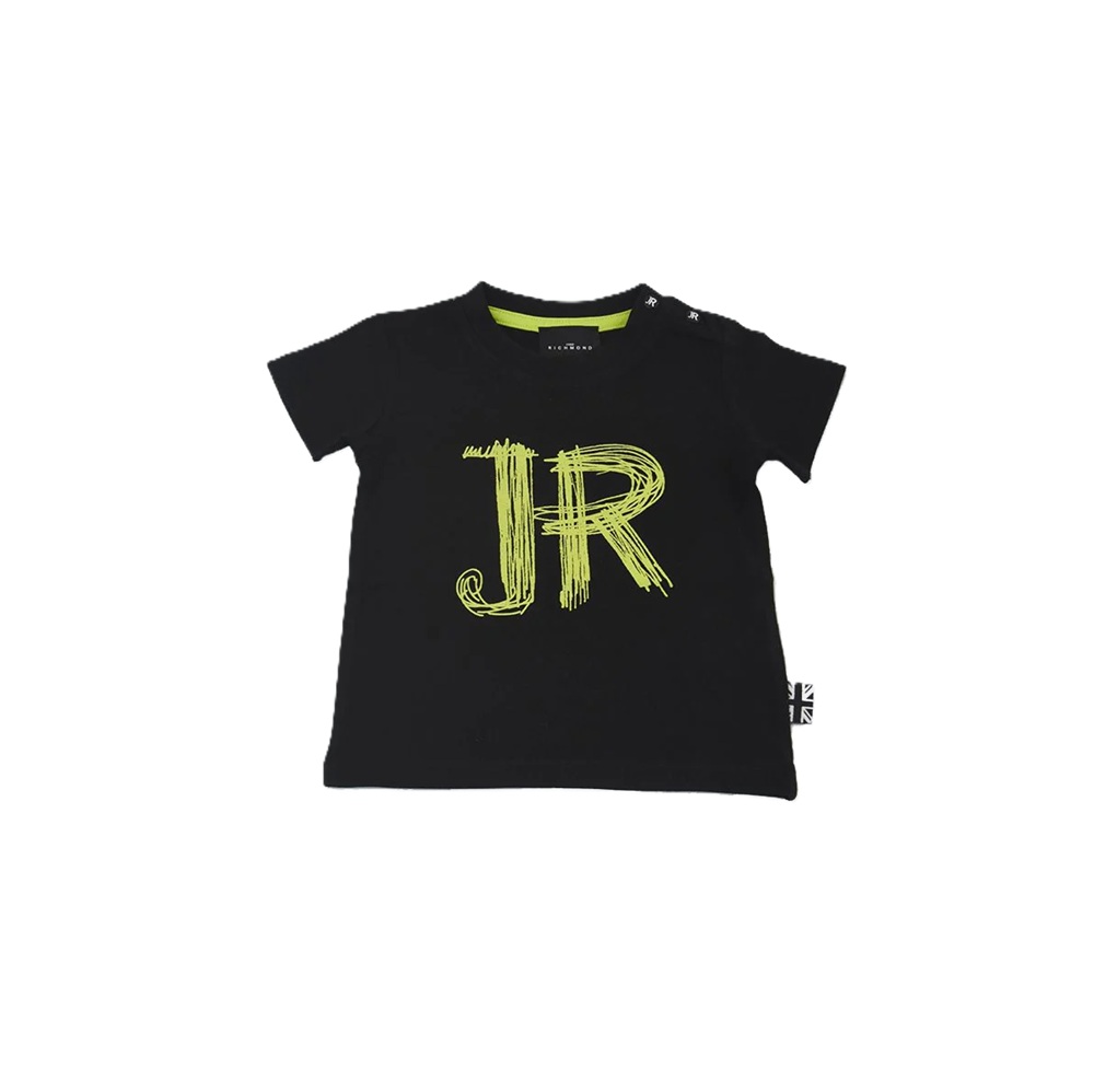 T-shirt M/C logo fluo