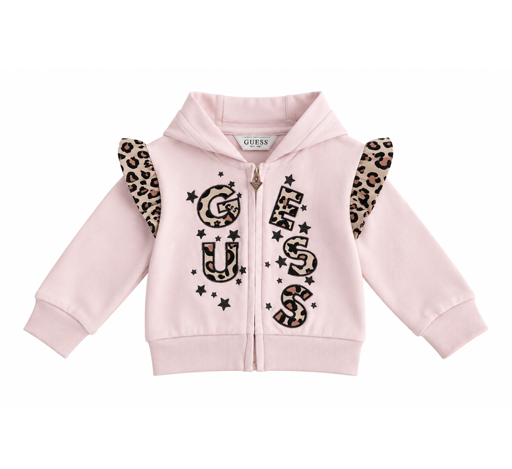 Felpa m\l con zip