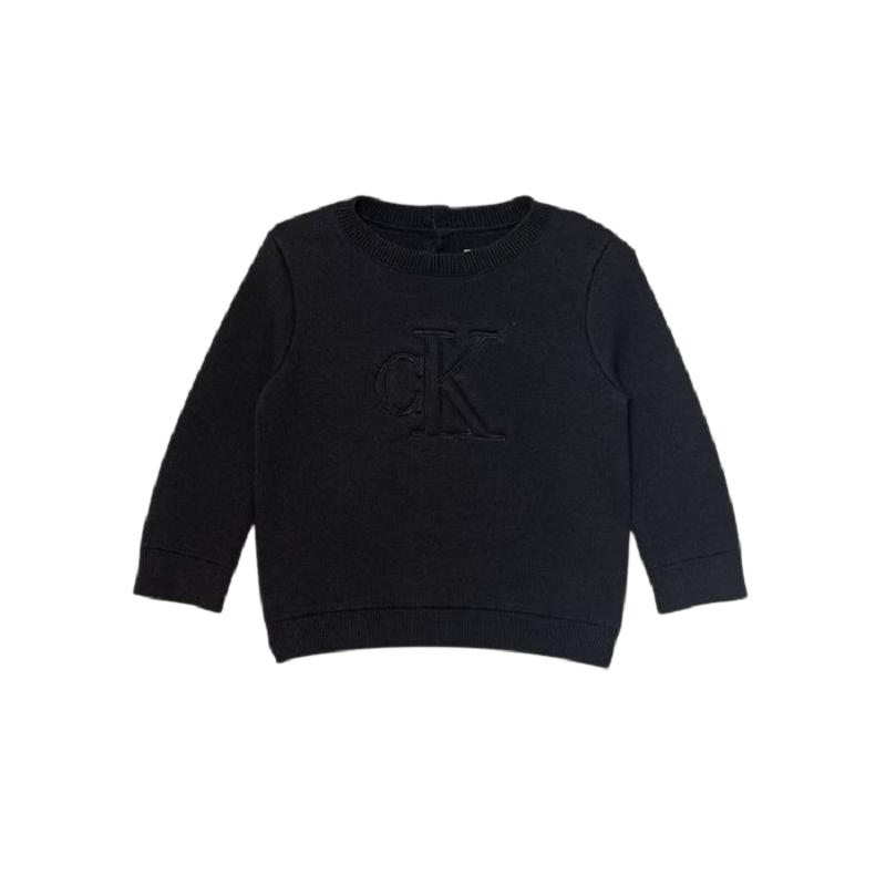 pullover logo ricamato