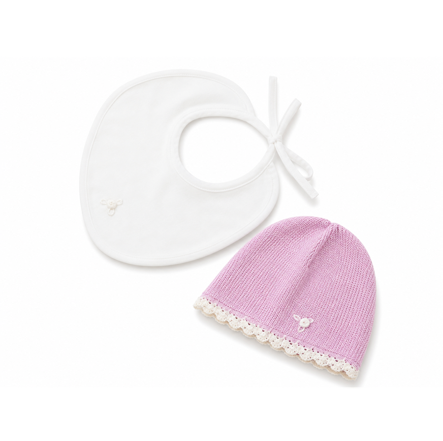 cappello con bavetta