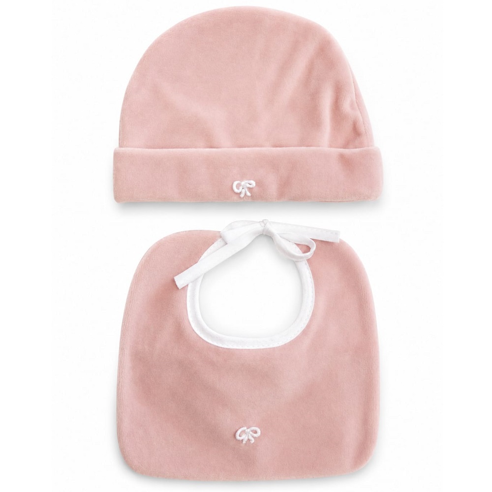 cappello e bavetta fiocco