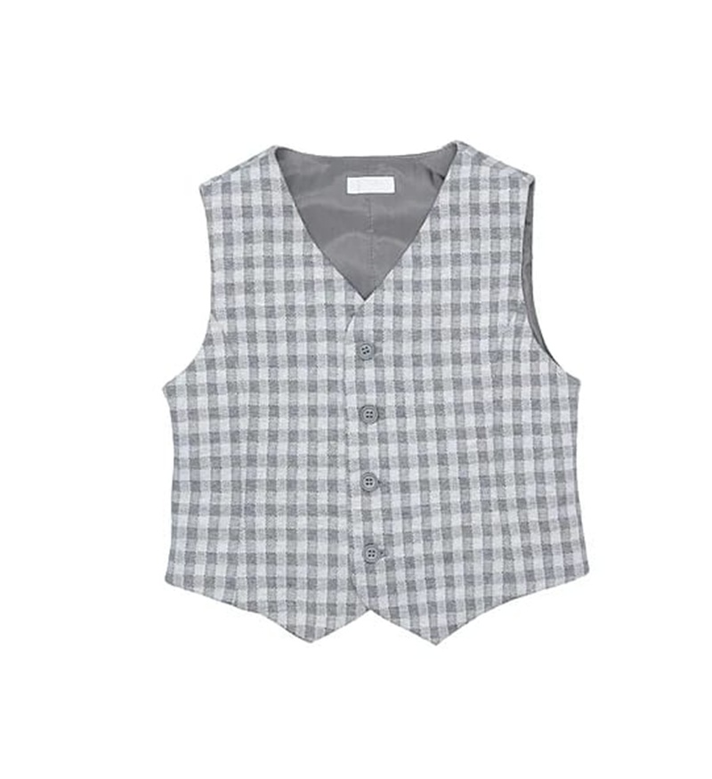 gilet a quadri