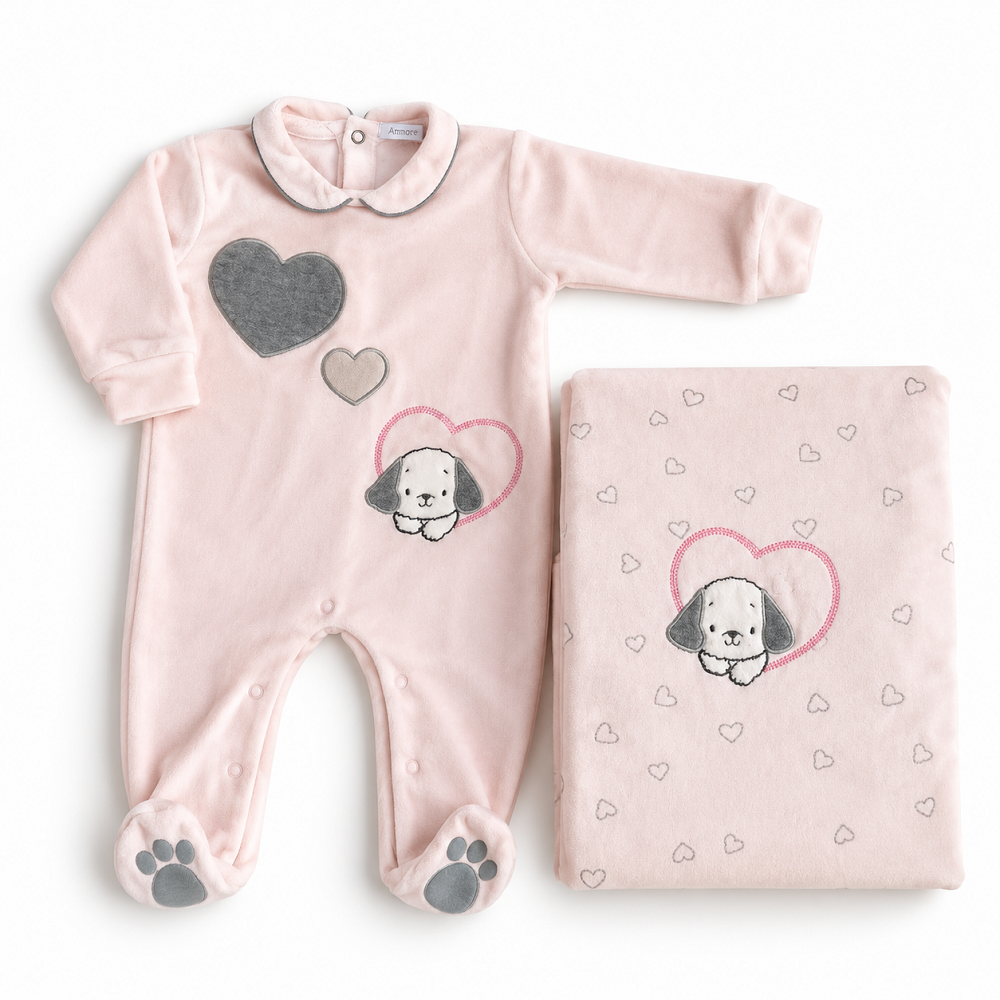 set piumotto e tutina