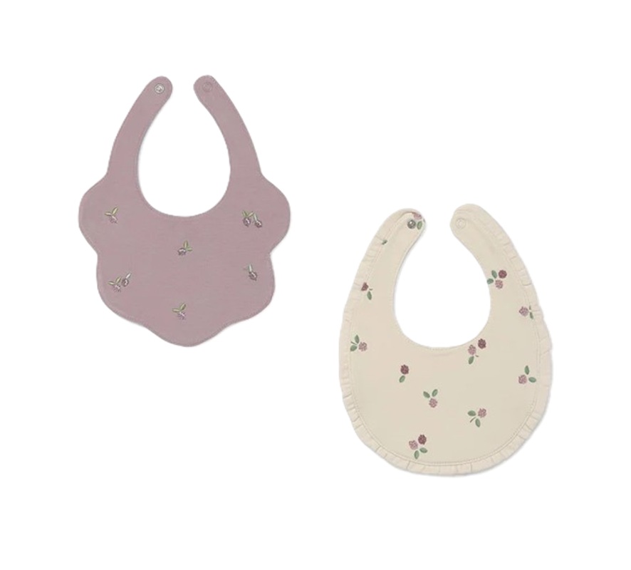 Set bavette more/fiori