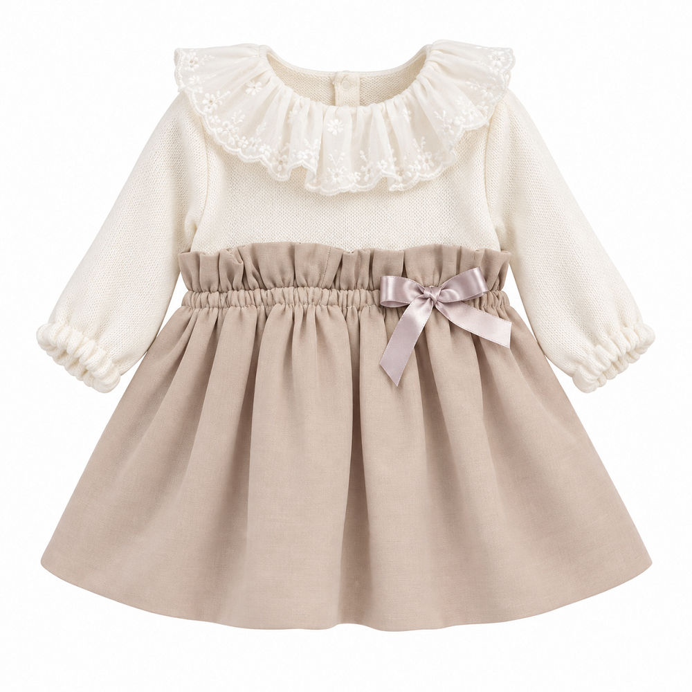 vestito bicolore