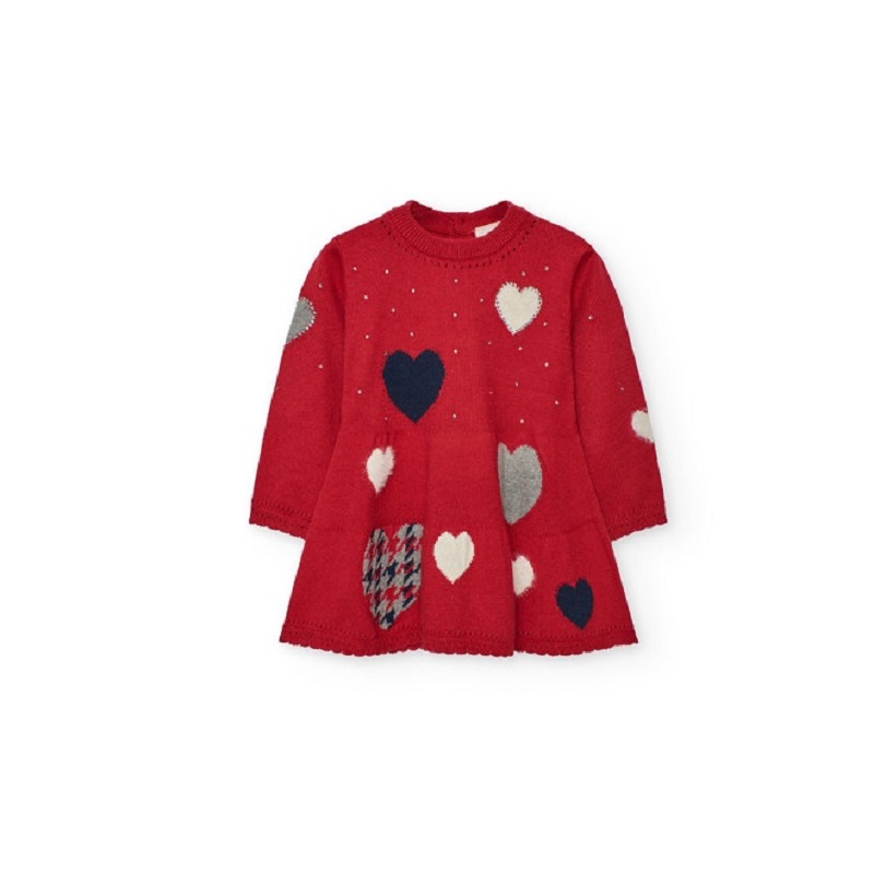 vestito cuori