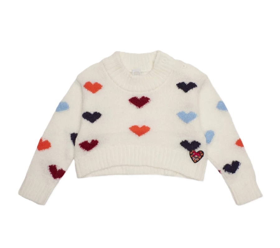 maglione cuori