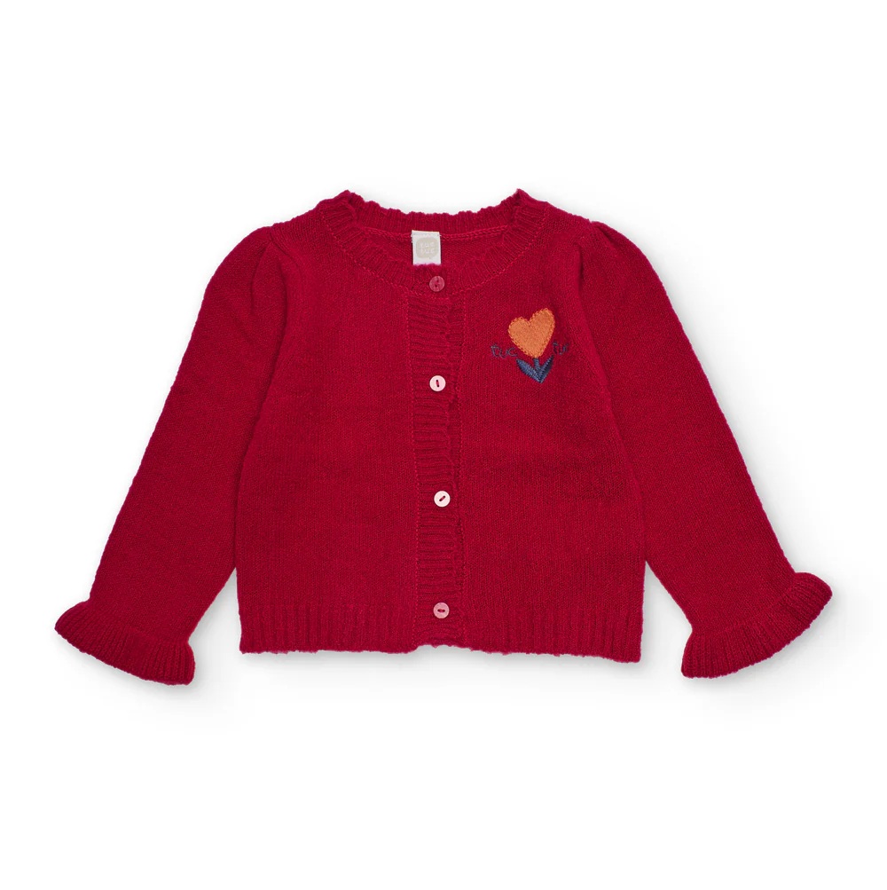 Cardigan ricamo
