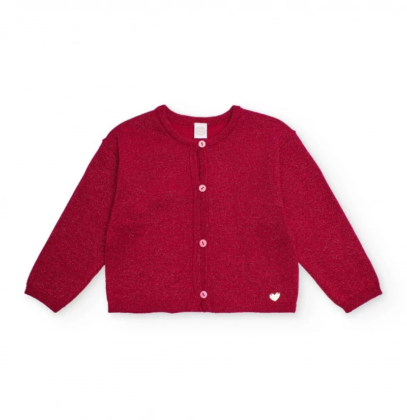 Cardigan lurex