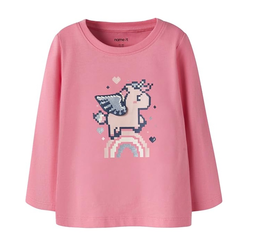 T-shirt M/L Stampa glitter
