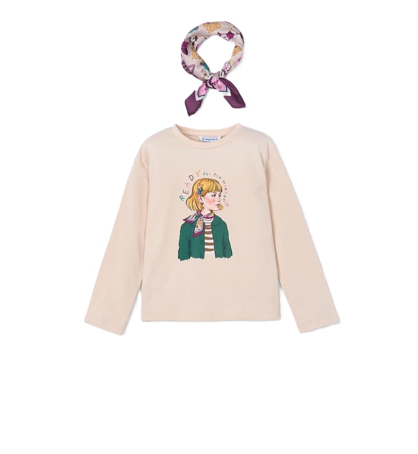t-shirt foulard