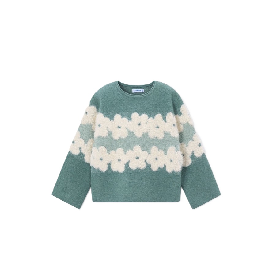 maglione fiori