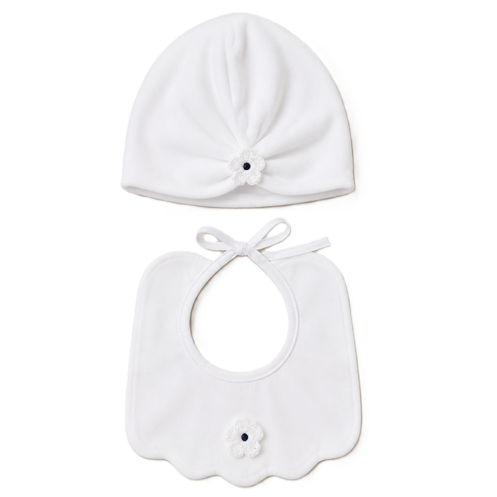 cappello con bavetta