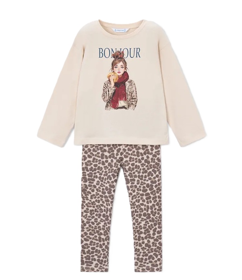 Completo leggings e maglietta