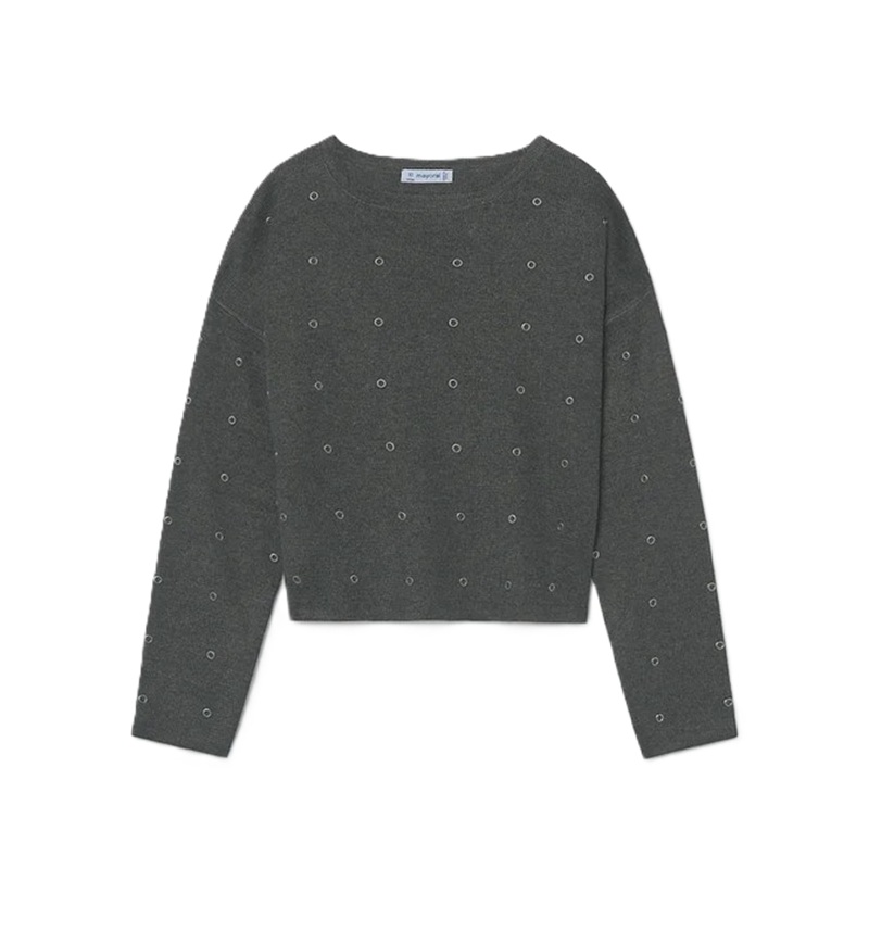 Maglione borchie
