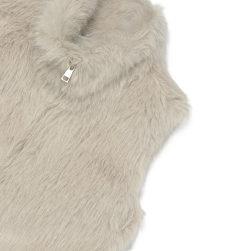 Gilet ecopelliccia