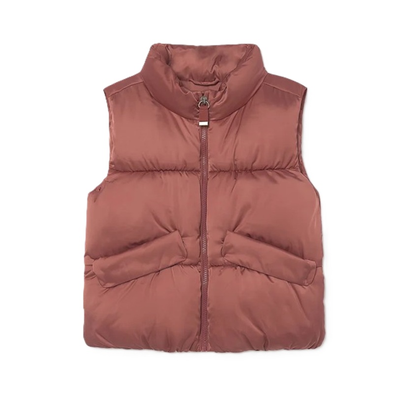 Gilet satinato