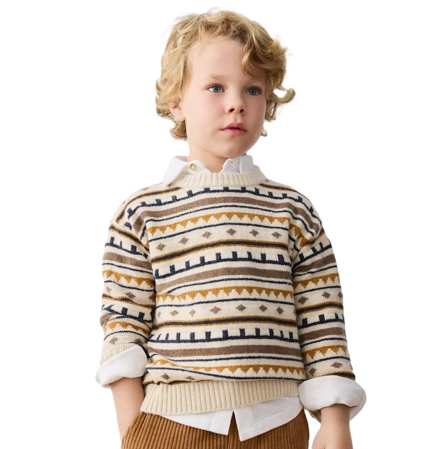 Maglione jacquard 