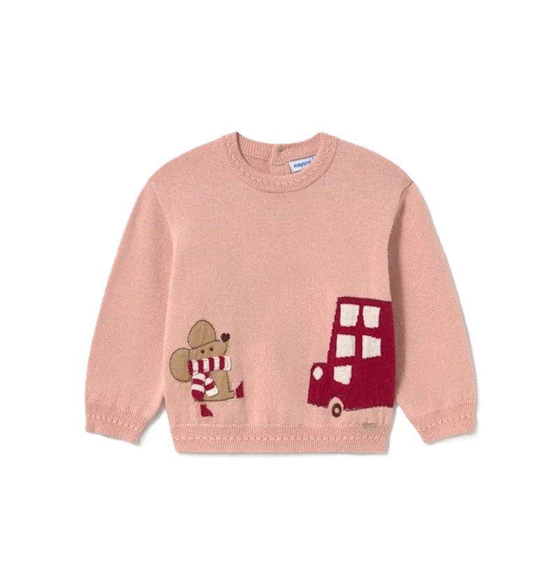 Pullover ricamo