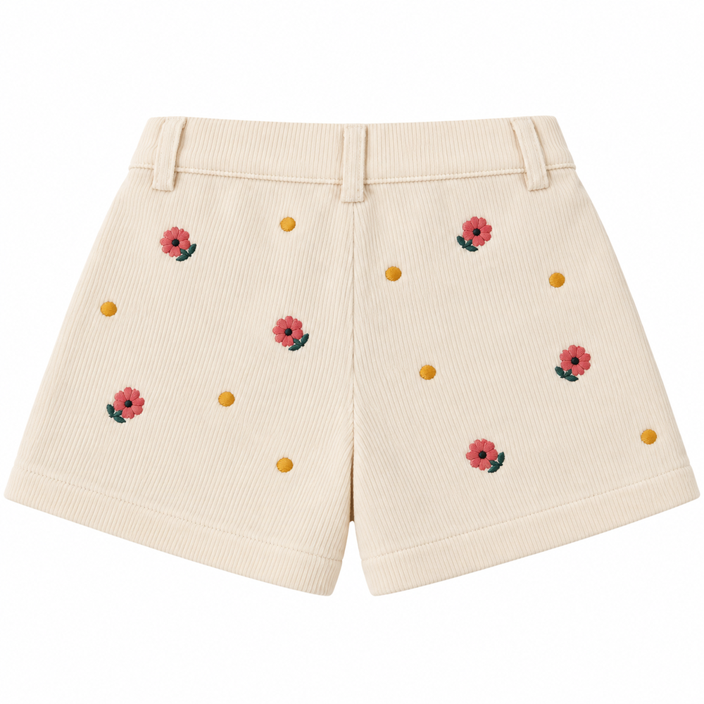 Shorts fiori