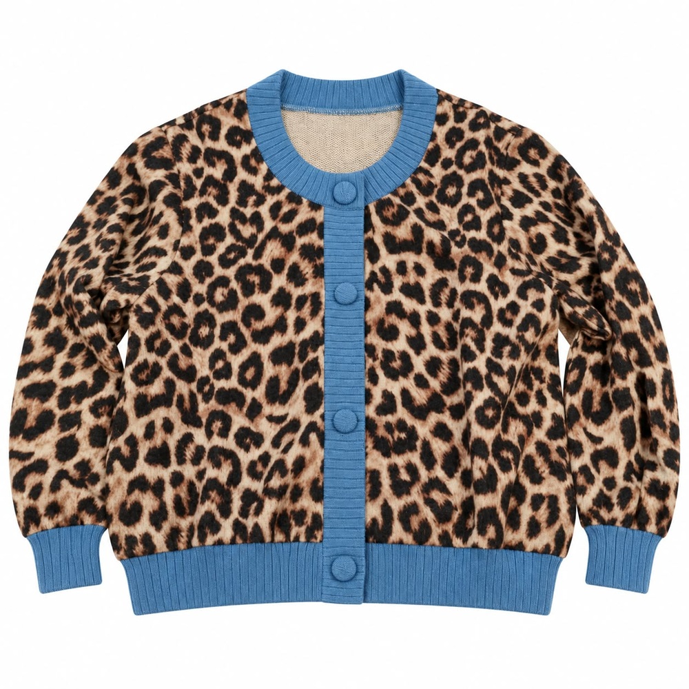 Cardigan maculato
