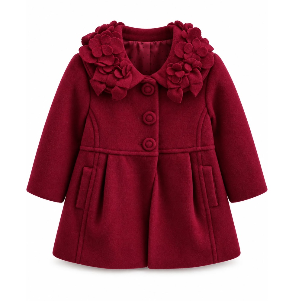 Cappotto fiori e fiocchi