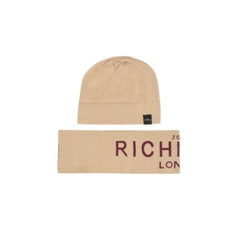 set cappello+ sciarpa logo