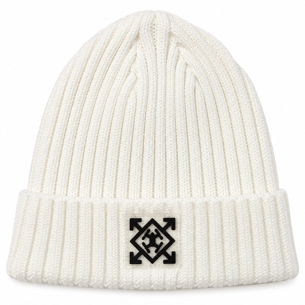 cappello logo gomma