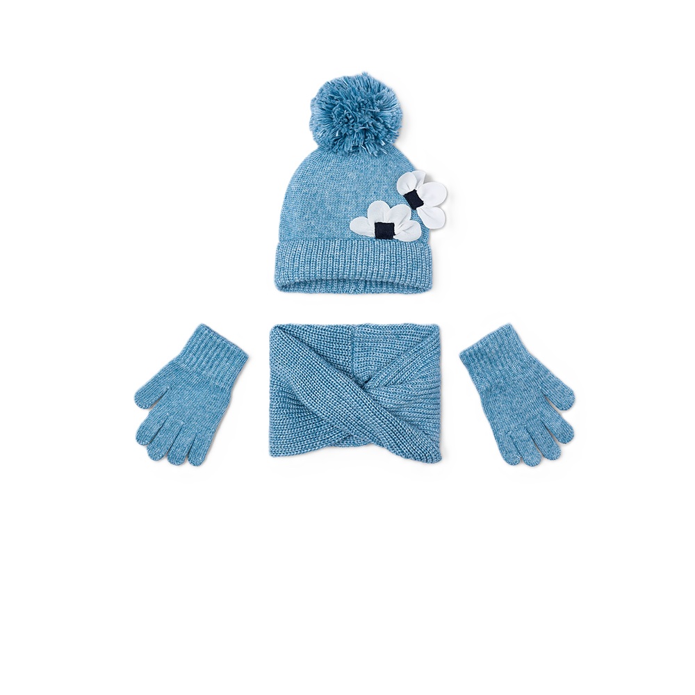 Set cappello